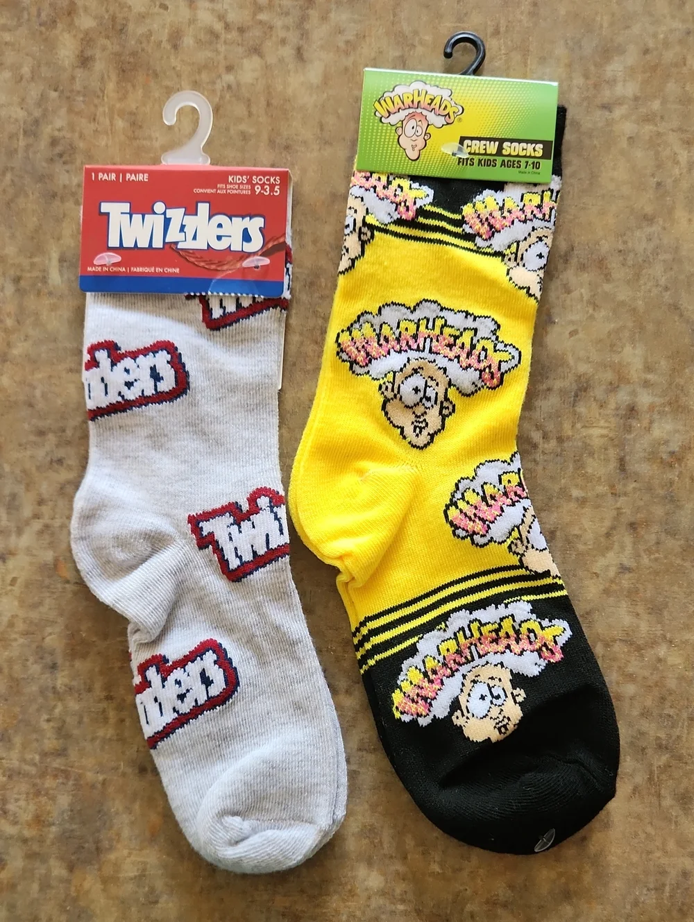Twizzlers & Warheads Kids Crew Socks
